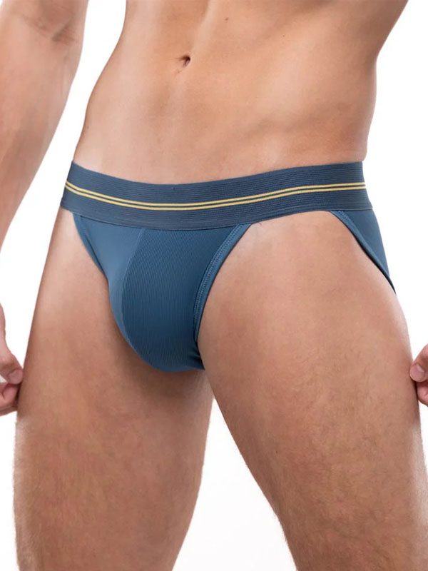 Men's blue low-rise sport briefs - TELIGE manufacturer