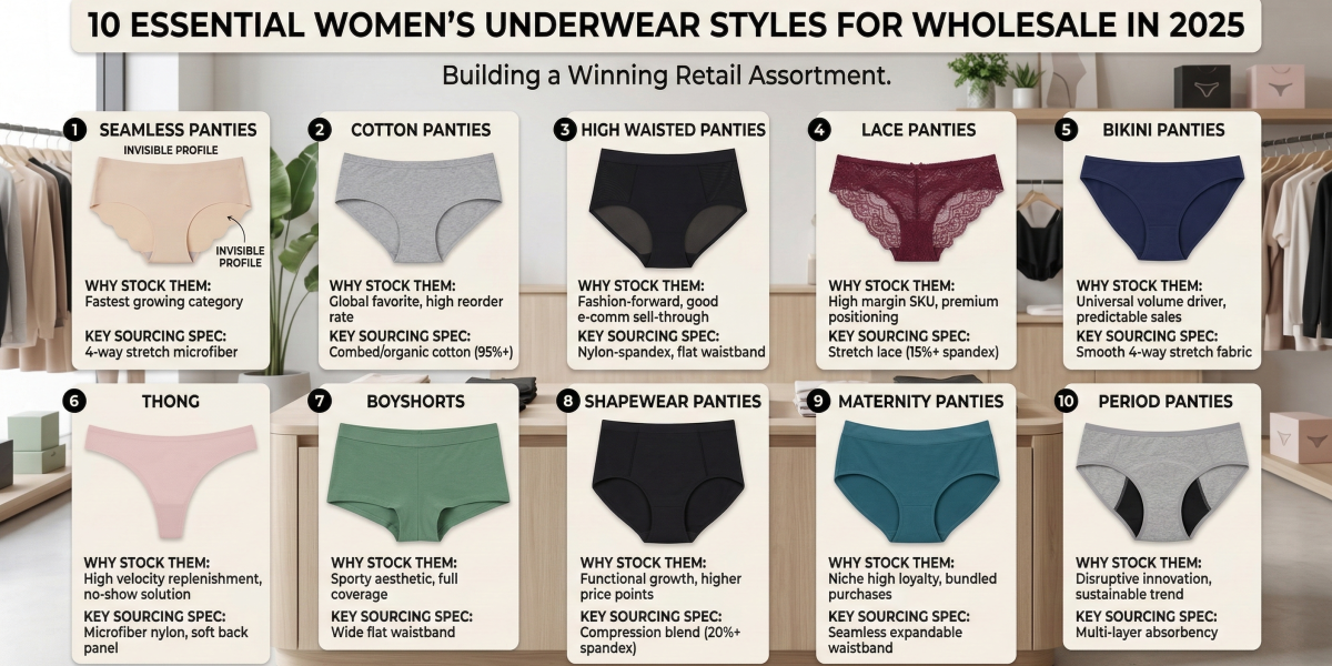 women's underwear wholesale styles guide 2025