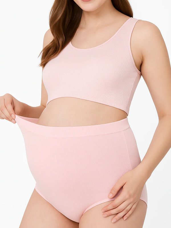 Women's over-the-bump maternity panties wholesale — TELIGE B2B lingerie manufacturer