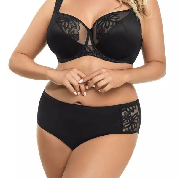 Women's plus size full coverage underwire bra set wholesale — TELIGE B2B lingerie manufacturer