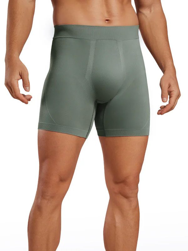 Men's green seamless performance boxer briefs - TELIGE manufacturer