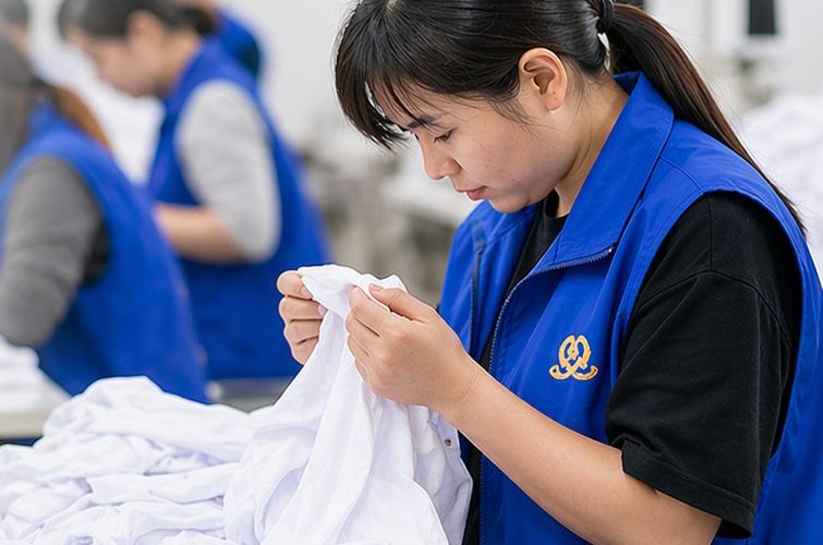 TELIGE quality control inspection for intimate apparel