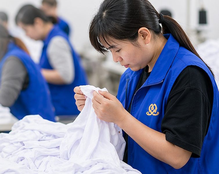 TELIGE quality control inspection for intimate apparel